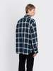 Acne Studios Button-Up Shirt - Navy Multi - Thumbnail 3