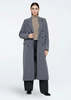 Minimum Agnes Trench Coat - Grey Pinstripe - Thumbnail 3