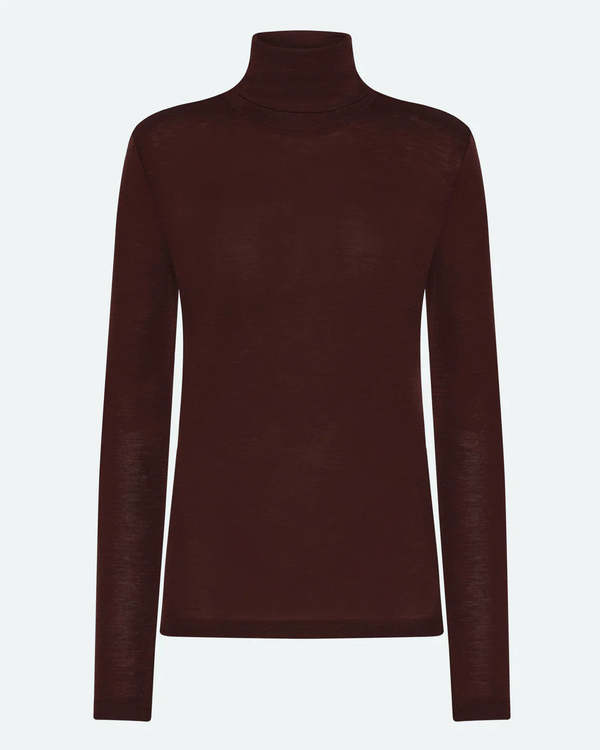 Minimum Pernilles Turtleneck - Fudge
