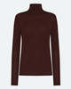 Minimum Pernilles Turtleneck - Fudge - Thumbnail 1