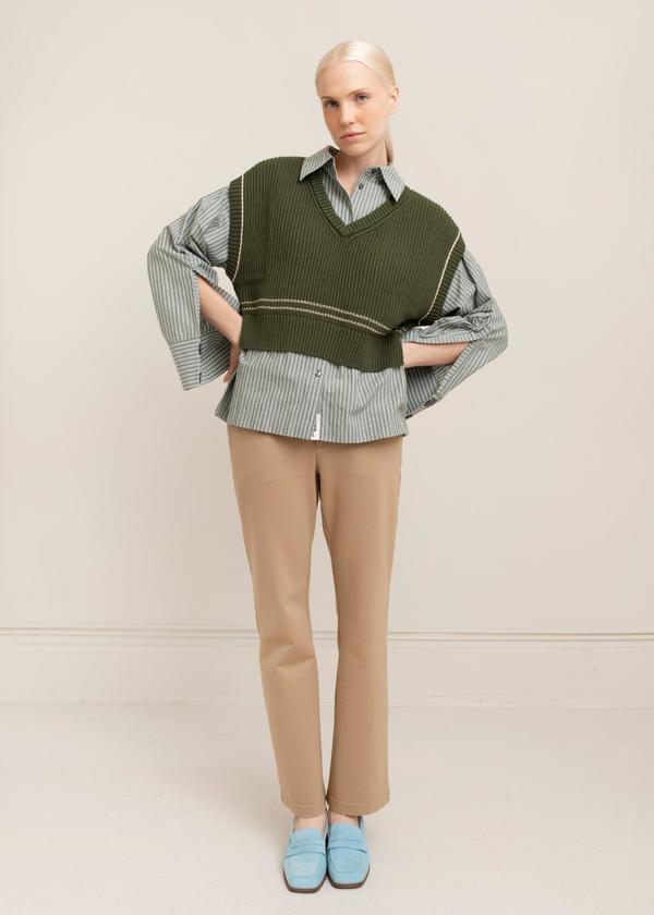 Paper Label Ash Vest Paper Label Ash Vest