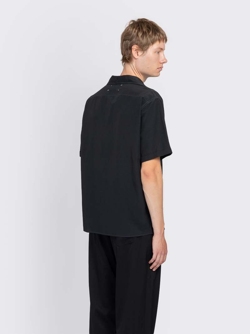 Maison Margiela Short Sleeve Shirt - Black