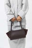 St. Agni Slim Wonton Tote - Coffee - Thumbnail 1