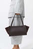 St. Agni Slim Wonton Tote - Coffee - Thumbnail 3