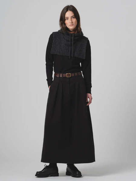DIESEL O-Venus Midi Skirt - Black | Garmentory