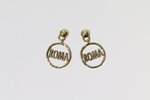 Mondo Mondo Roma Earrings - Brass - Thumbnail 6