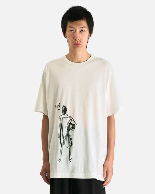 Yohji Yamamoto Pour Homme Print Half Sleeve A Shirt