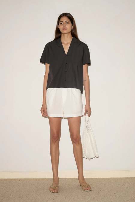 トップス palomawool JOSEFINA SHORT SLEEVE BLOUSE palomawool JOSEFINA SHORT SLEEVE BLOUSE - メルカリ