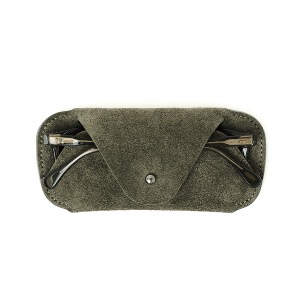 MAKR Eyewear Sleeve V3 - Moss Suede