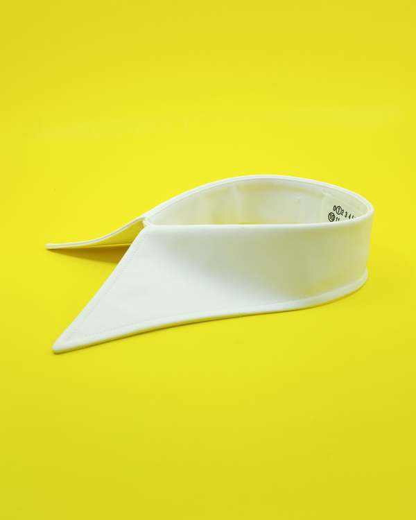 Maison Margiela Cotton Poplin Collar - White | Garmentory