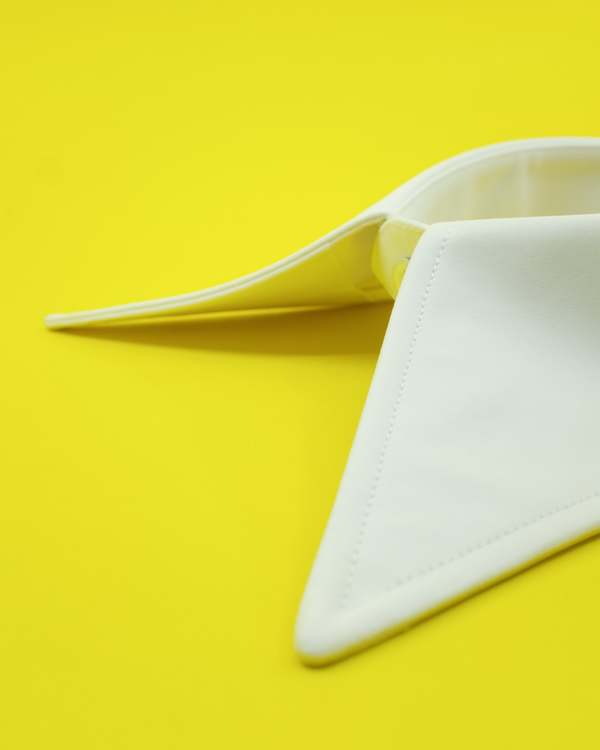 Maison Margiela Cotton Poplin Collar - White | Garmentory