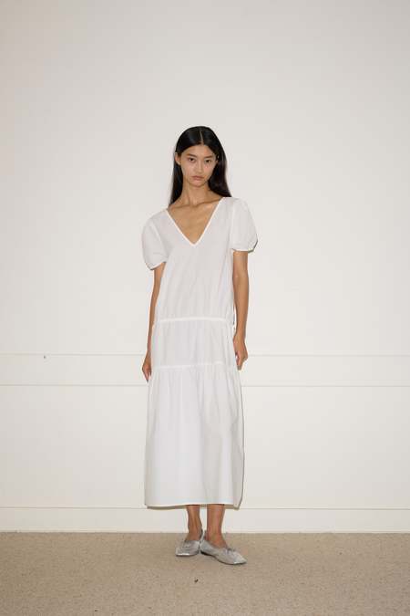 Issey Miyake Pleats Please Mellow Pleats Dress - Light Grey