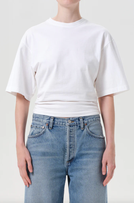 ■Jil Sander■ Logo Short Sleeve T-Shirt Porcelain J40GC0118 Logo T-Shirt Woman | Jil Sander Official Online Store