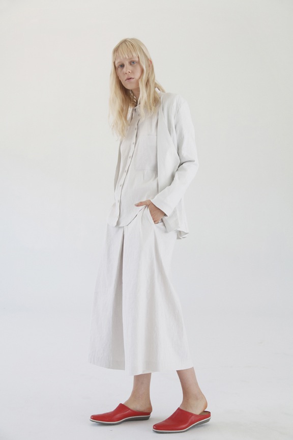 Kieley Kimmel Culotte Pant | white Kieley Kimmel Culotte Pant | white