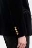 Blazé Milano Jealousy Sunset Blazer - Black N000 - Thumbnail 5
