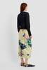 Erdem Pencil Midi Skirt - Artist Garden Venetian Yellow - Thumbnail 4