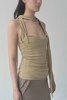 CARO CHIA Aro Sand Top - Thumbnail 2