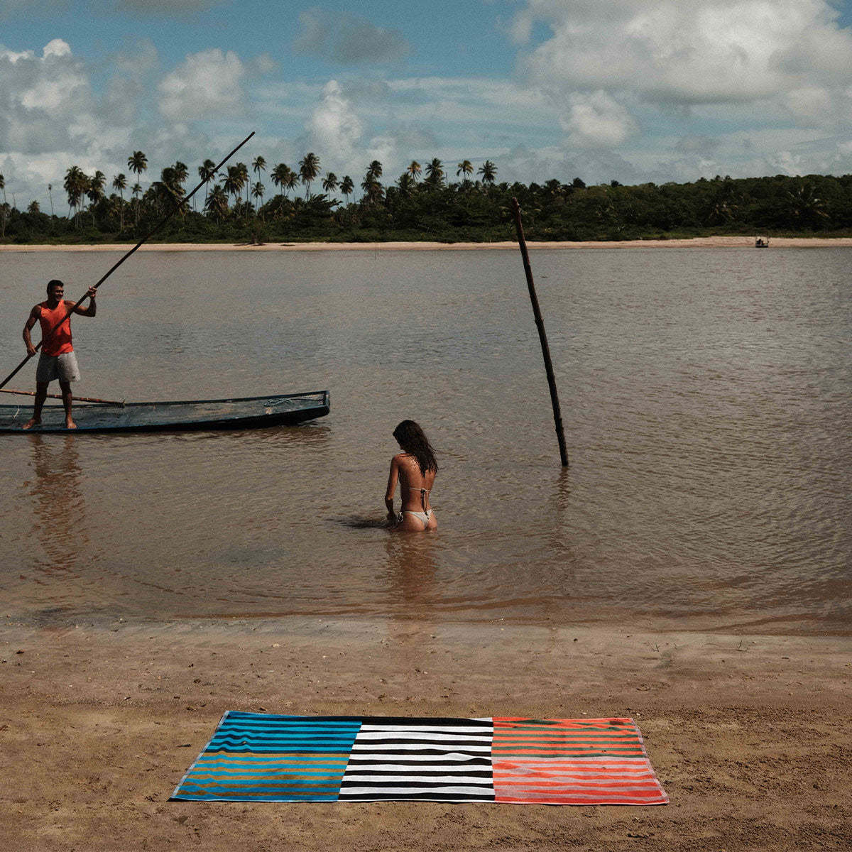 Slowtide Cannon Oversized Beach Towel - Image 3 of 9