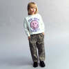 KIDS The New Society Nelia Pants - Brown Animal Print - Thumbnail 3