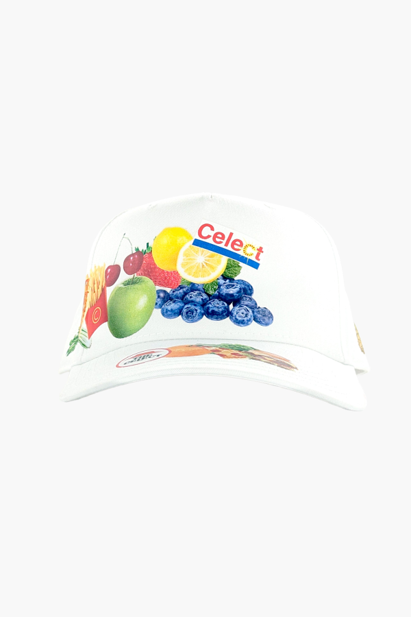 THE CELECT Faux Food Mid Profile Cap - White
