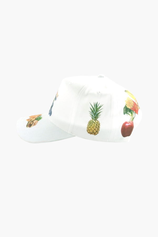 THE CELECT Faux Food Mid Profile Cap - White