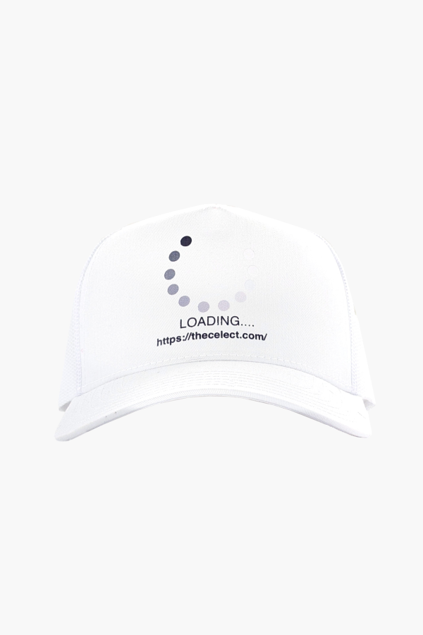 THE CELECT Loading Mid Profile Cap - White