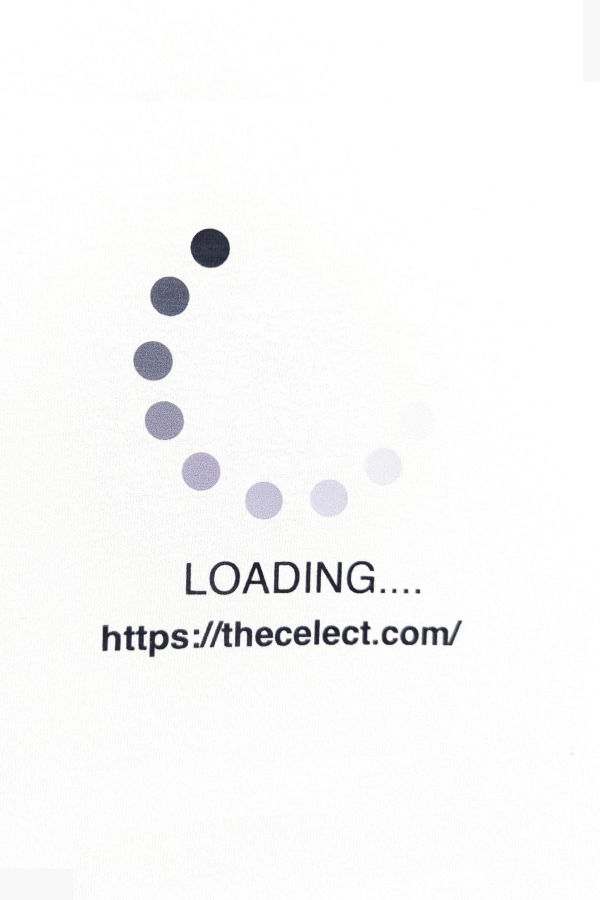THE CELECT Loading Tee - White