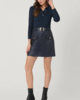 Shoshanna Melinda Dress - Navy - Thumbnail 1