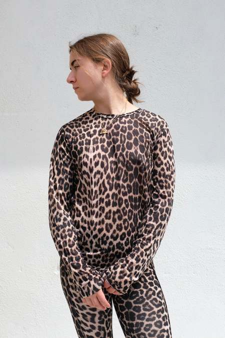 トップス Simone Wild MESH EASY LONG SLEEVE Simone Wild Mesh Easy LS Shirt - Rosa | Garmentory