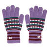 KIDS Bobo Choses Jacquard Long Gloves - Purple - Thumbnail 1