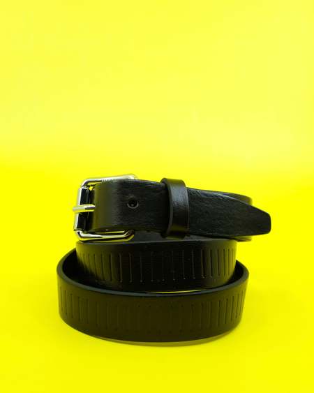 Lemaire Reversed 30 Belt - Black | Garmentory