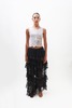 Yuhan Wang Black Maxi Skirt - Thumbnail 2