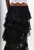 Yuhan Wang Black Maxi Skirt - Thumbnail 6