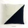 Mellowworks Half & Half Colorblock Pillow Cover - Thumbnail 1
