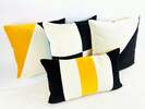 Mellowworks Half & Half Colorblock Pillow Cover - Thumbnail 3