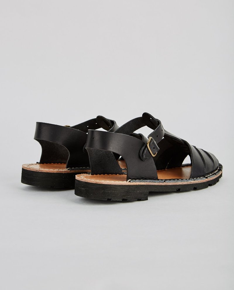 Steve Mono VEGETABLE TANNED CALFSKIN GLUCA SANDAL