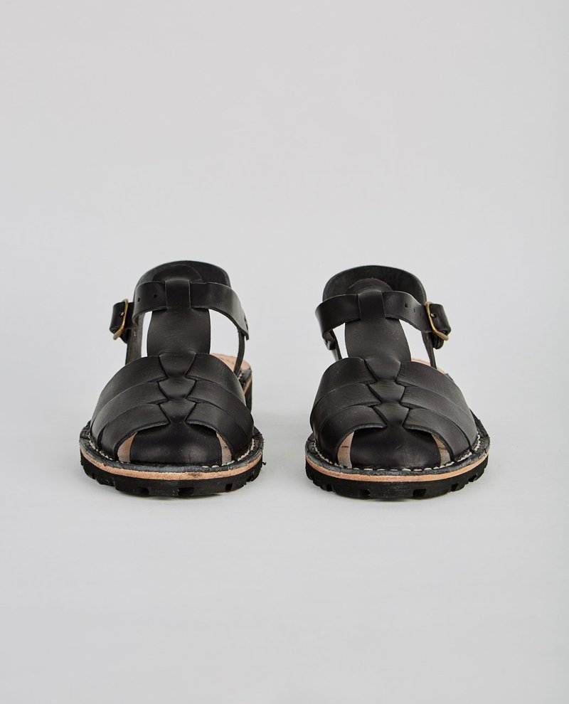 Steve Mono VEGETABLE TANNED CALFSKIN GLUCA SANDAL