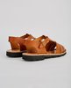 Steve Mono VEGETABLE TANNED CALFSKIN GLUCA SANDAL - Thumbnail 7
