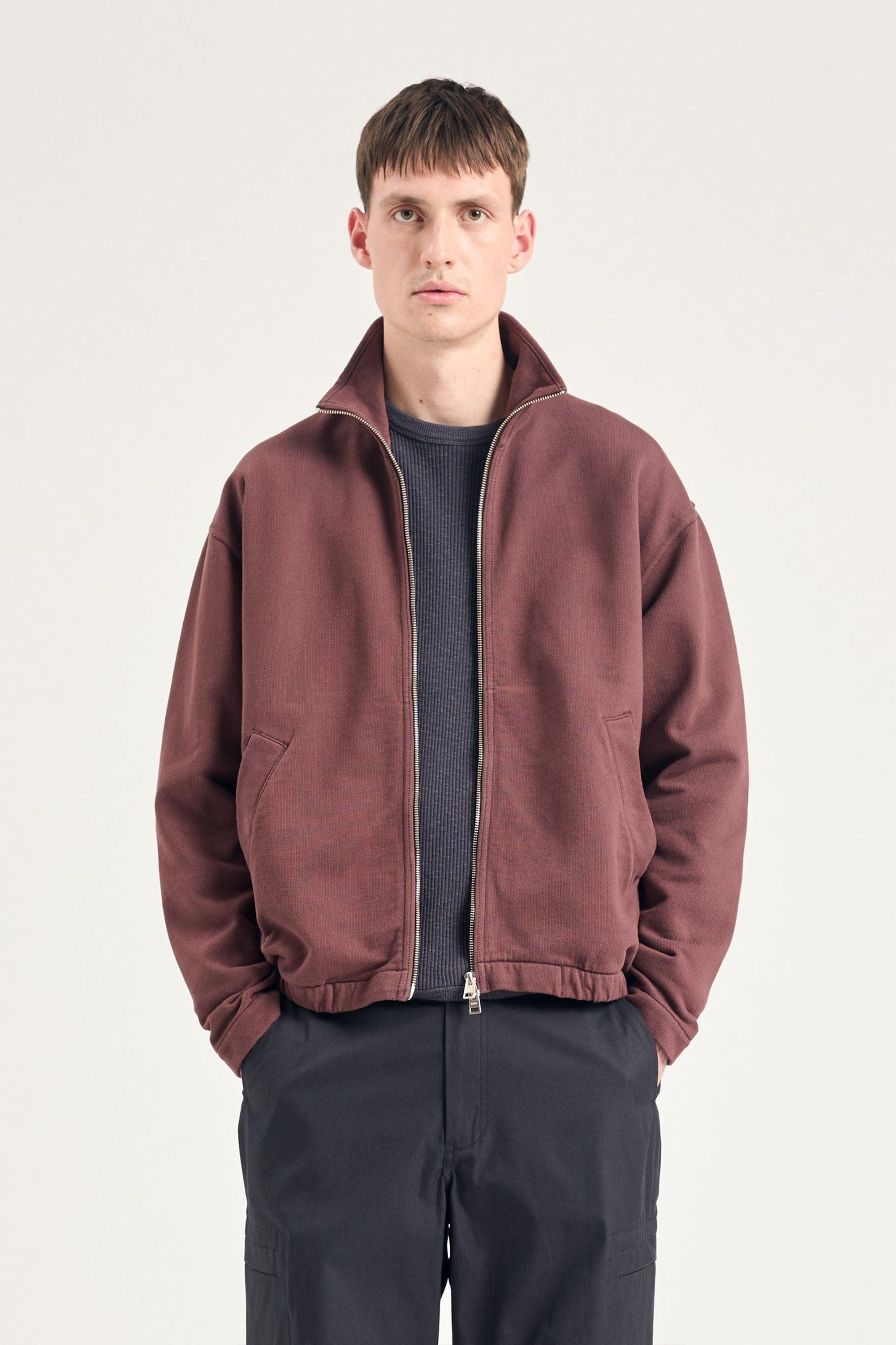 Norse Projects Bjorn Relaxed Organic Loopback Track Jacket