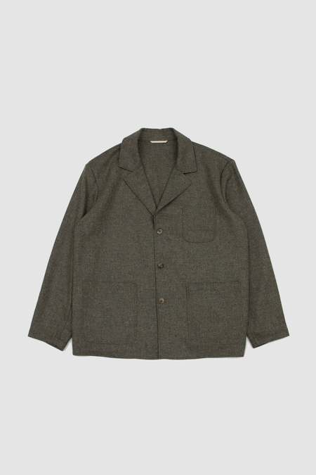 De Bonne Facture Long Mac Raincoat - Earth | Garmentory