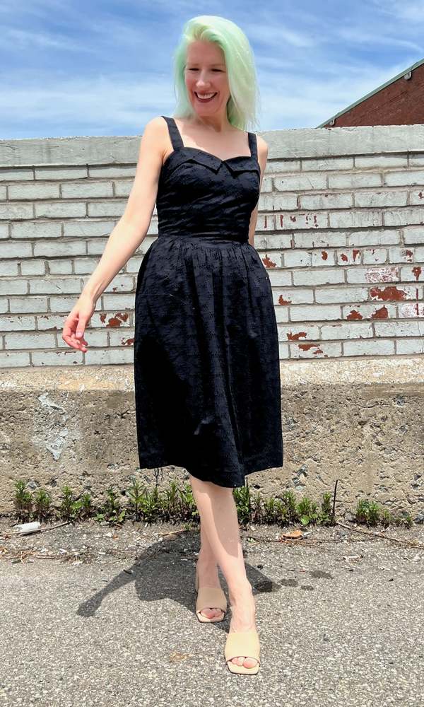 Birds of North America Diablotin Dress - Black