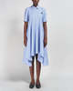 Marni Polo Dress with Flared Hem - Blue - Thumbnail 2
