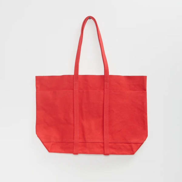 AMIACALVA Washed Canvas 6 Pocket Tote