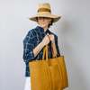 AMIACALVA Washed Canvas 6 Pocket Tote - Thumbnail 8