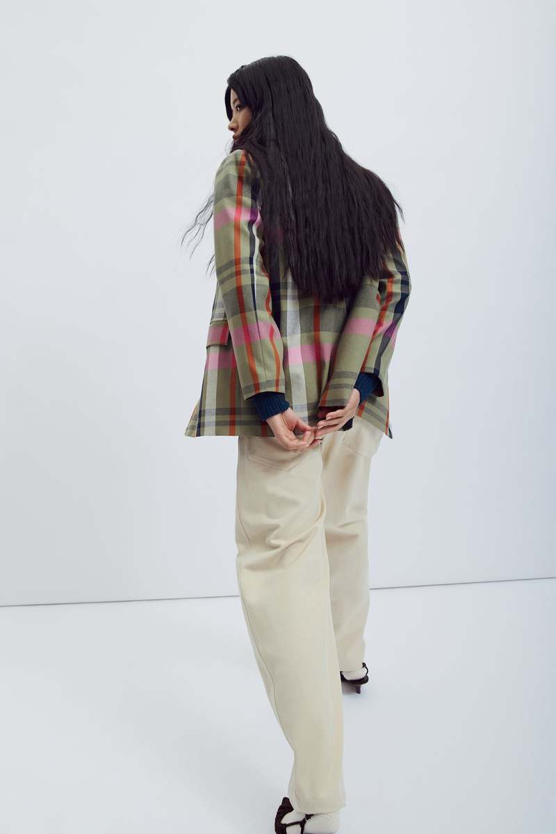 Eve Gravel Rory Jacket - Pink Tartan