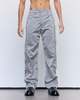 Derrick Nylon Taffeta Track/Tux Trouser - Silver - Thumbnail 1