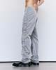 Derrick Nylon Taffeta Track/Tux Trouser - Silver - Thumbnail 4