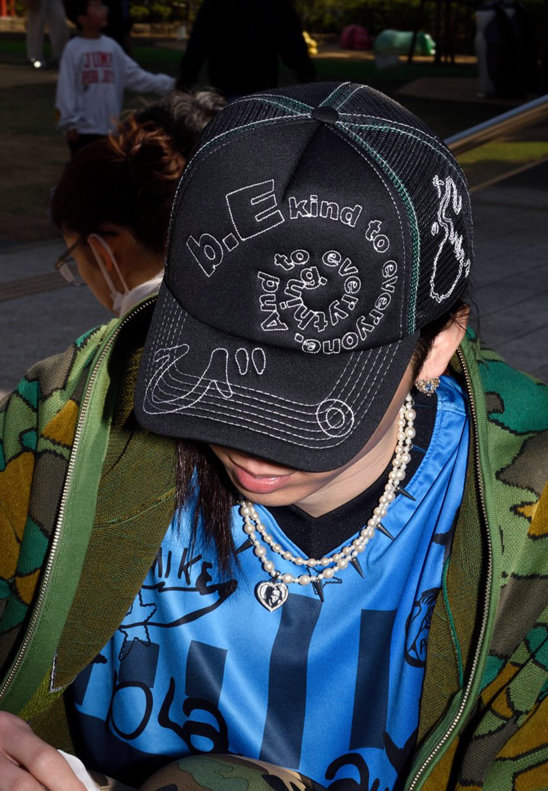 b.eautiful b.i. Foam Trucker Hat | Garmentory