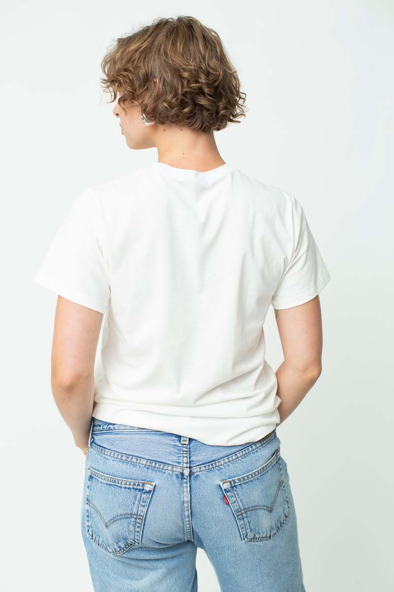Baserange Tee Shirt Tee Undyed White