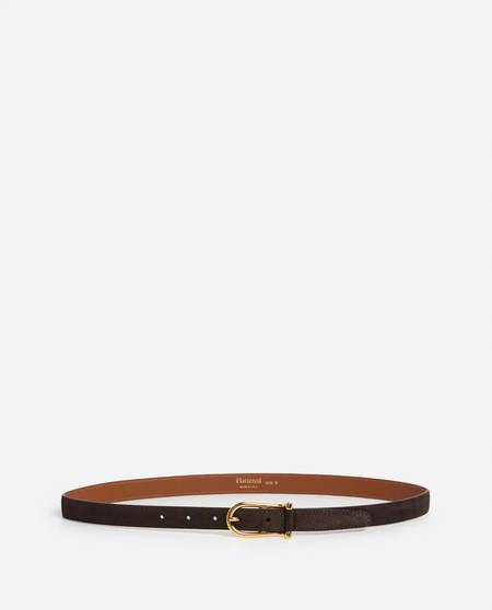 Pre-Loved Paul Harnden Shoemakers Black Leather Belt